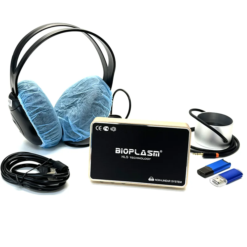 Multi-language Bio resonance NLS Health Analyzer Bioplasm 2 in 1 original on sale