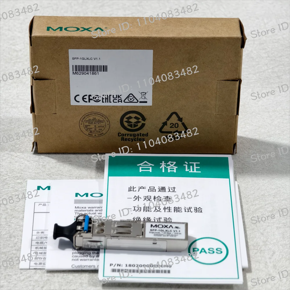 1PC  SFP-1GLXLC  or  SFP-1GLXLC-T MOXA Original  Optical Module  Switch