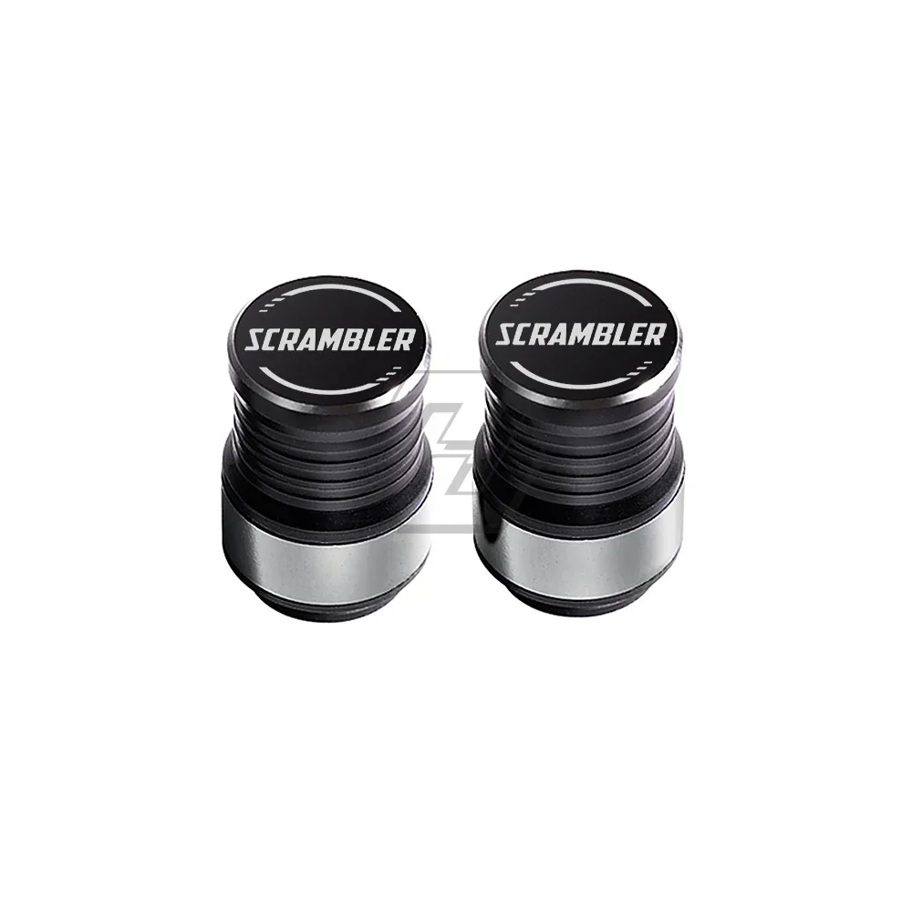 For Triumph Ducati Street Scrambler 1200 Motorbike Motorcycle Accessories Wheel Tire Valve Caps