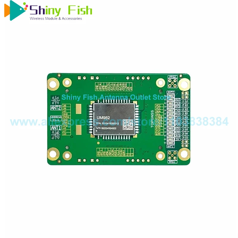 EM982D4  high-precision Dual-RTK GNSS Receiver gps антенна Dual-Antenna Positioning with Helix Antenna UM982 EVB with EM-609