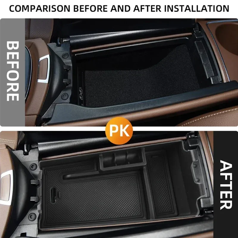 Auto Mittelkonsole Armlehne Aufbewahrungsbox Organizer Fach für Mercedes Benz E Klasse 2016-2017 2018 2019 Zubehör