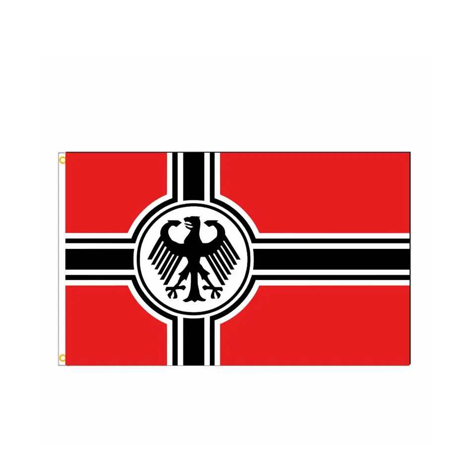 

German Flag Empire Black Eagle Iron Cross Army Flag Outdoor Decoration 90x150cm Hanging Flying