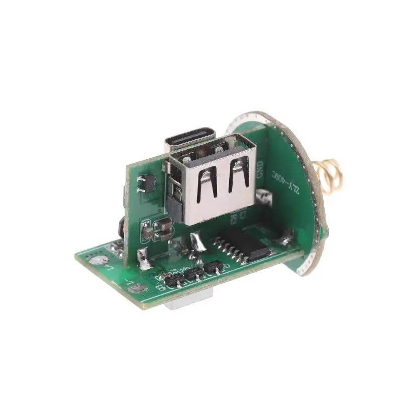1Pcs USB TYPE C Flashlight 5 Modes LED Drive Board PCB for Portable DIY Emergency Lighting Project