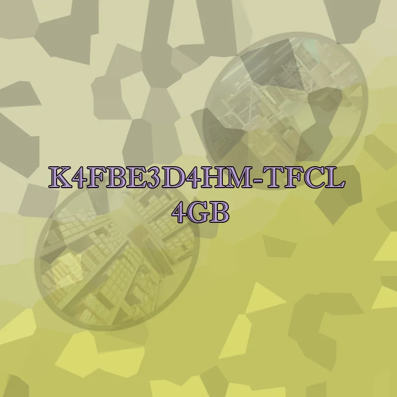 

K4FBE3D4HM-TFCL 4 ГБ Обычный пластиковый корпус