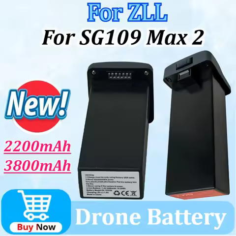 New 7.4V 2200mAh/3800mAh Drone Battery for ZLL SG109 Max 2 Replacement Battery Accessory Parts High Quality Rechargeable Battery