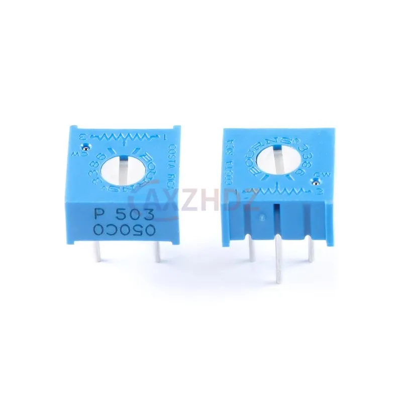 10PCS 3386P 100Ω - 1M Trimpot Trimmer Potentiometer ADJ Resistor 3386 500 Ohm 102 103 104 503 105 1K 2K 5K 10K 20K 50K 100K 500K - Image 5