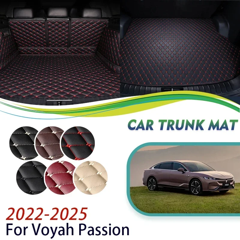 

Car Rear Trunk Storage Pads For Voyah Passion Chassing Light Zhuiguang 2022 2023 2024 2025 Anti-dirty Trunk Mat Auto Accessories