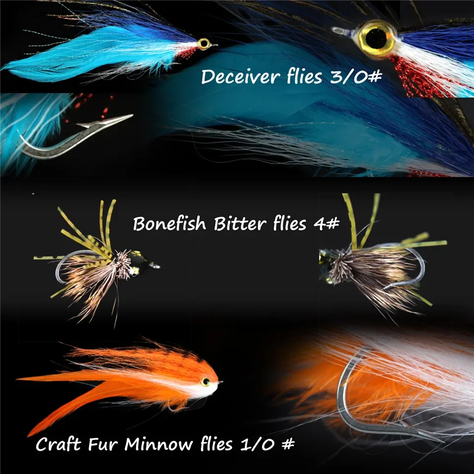 MAXCATCH Predator Kit caña carrete mosca agua salada 7'11"-10' 8-10WT - imagen 4