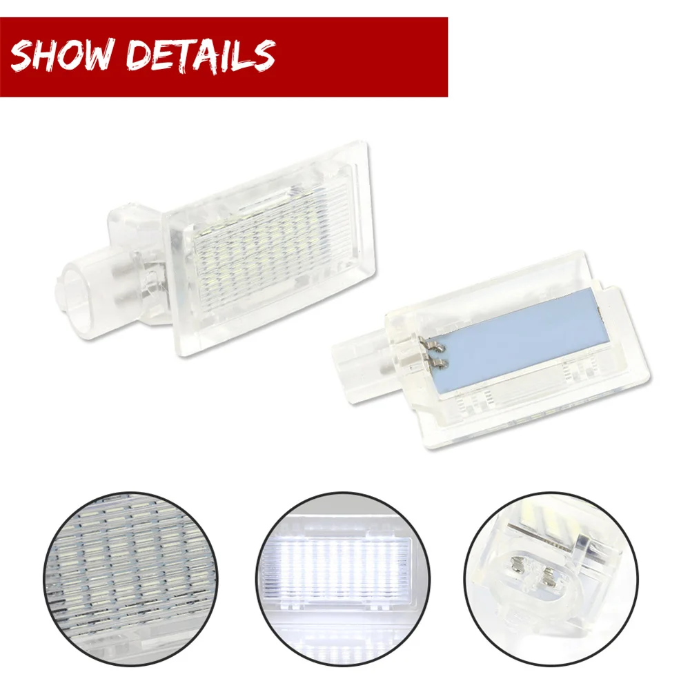 1PC White LED Car Trunk Cargo Area Light For Ford Mustang Edge Explorer For Lincoln Aviator MKX MKZ For Mercury Grand Marquis