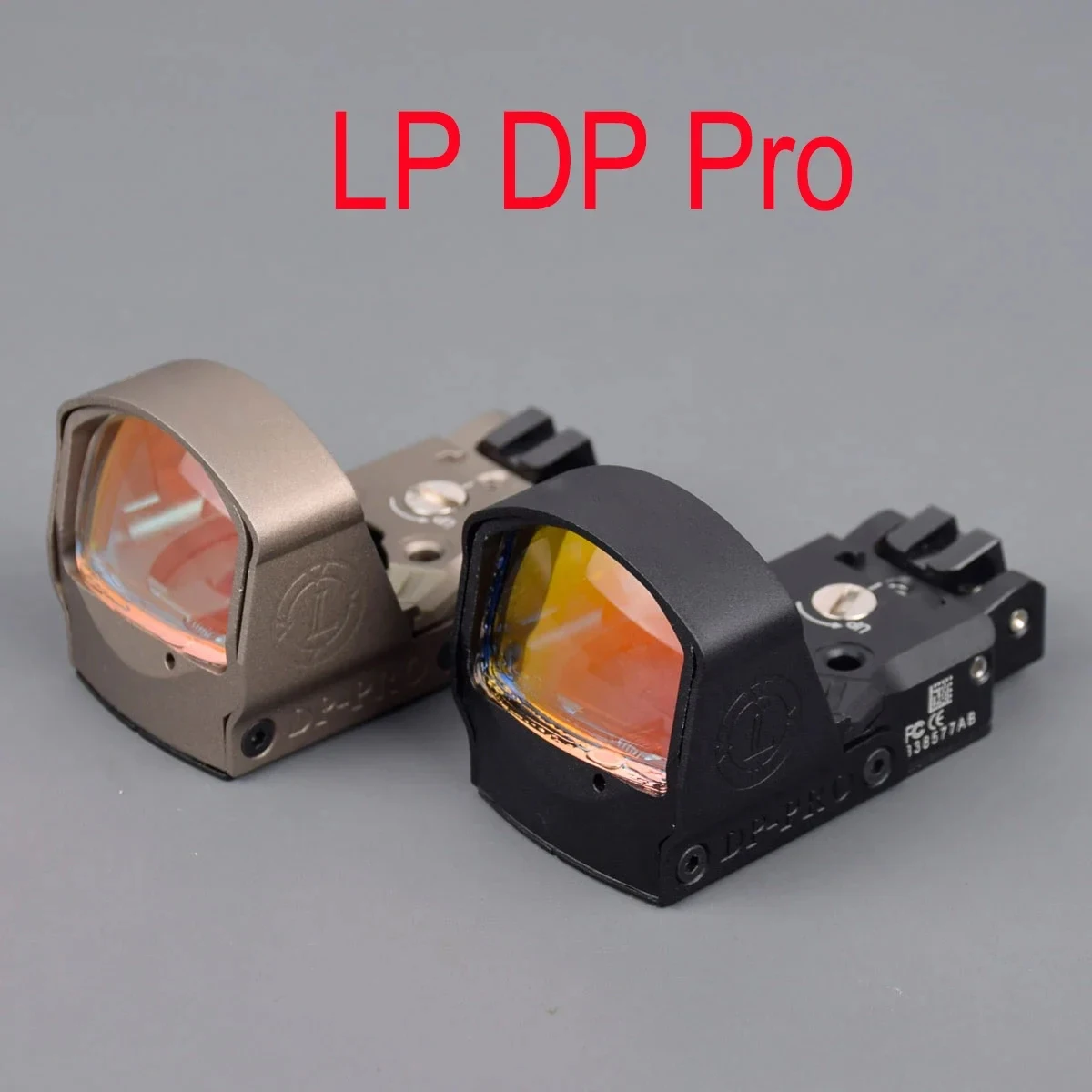 

Metal LP DP PRO Red Dot Sight Pistol Reflex Sight with 1911 1913 and Glock Mount for Hunting Rifle Aluminum CNC Machined