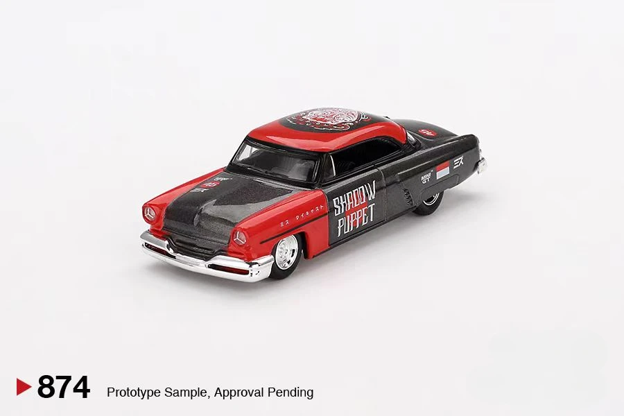 MINIGT 1:64 Capri Hot Rod 1954 Alloy Model 874#