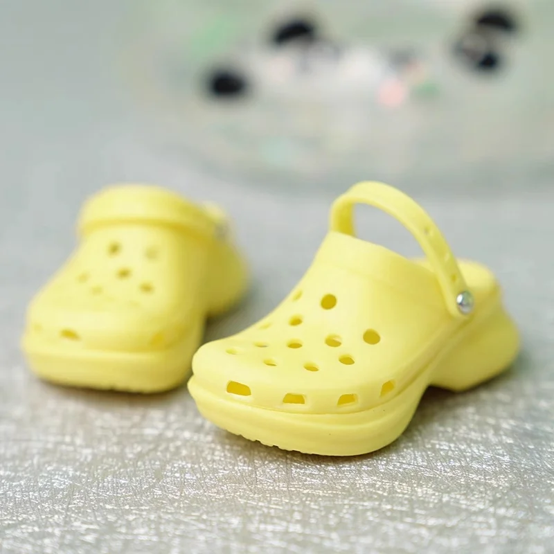 BJD Doll Shoes For 1/4 1/6 Doll Slippers Sandals Doll Accessories DIY Gift