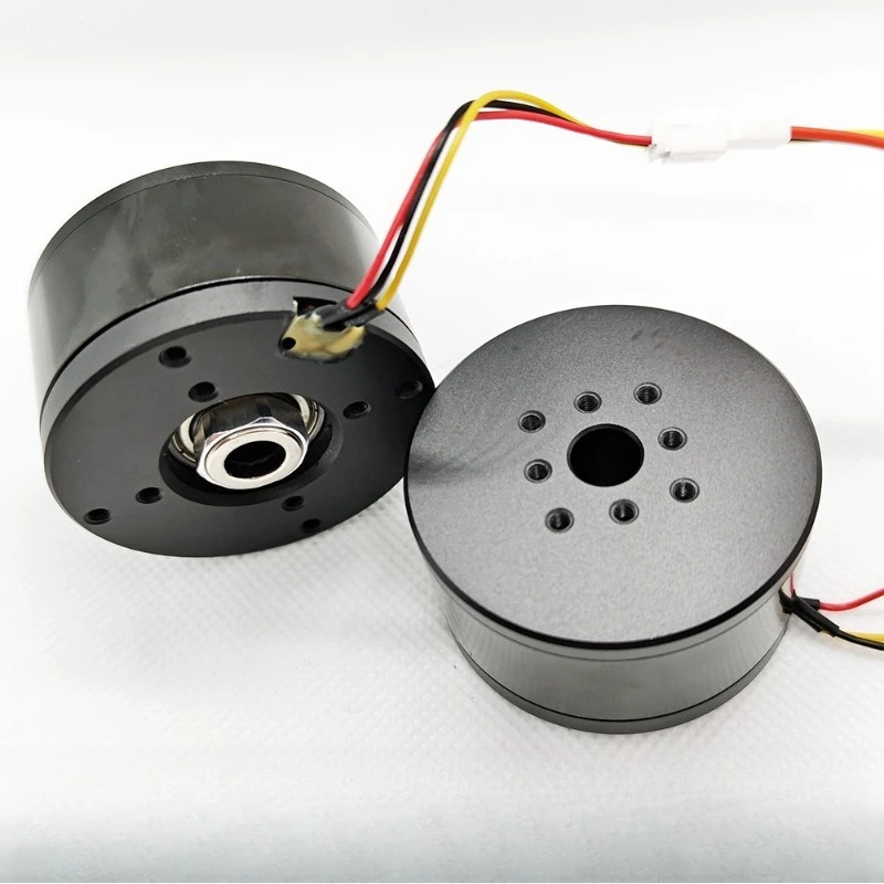 

4015 DC Brushless Motor 24V Hollow Shaft BLDC External Rotor High Torsion Belt Magnetic Ring Head 12V-36V Permanent Magnet