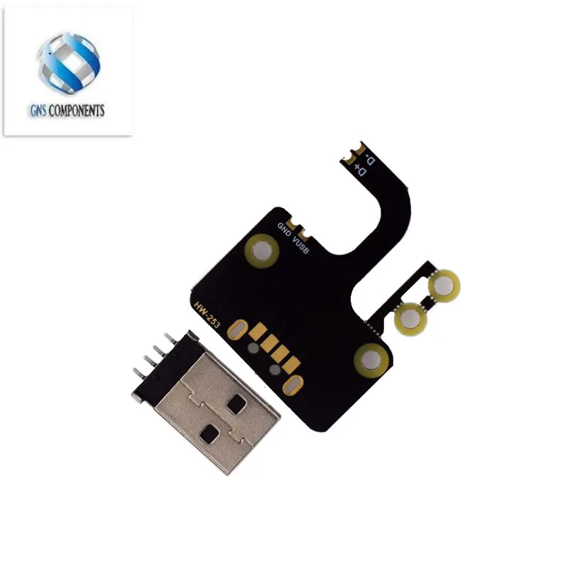 10pcs/lot USB Adapter Expansion Board Module Fr Raspberry Pi Type-A Connector Zero/Zero W/Zero WH USB Interface Electronic Board