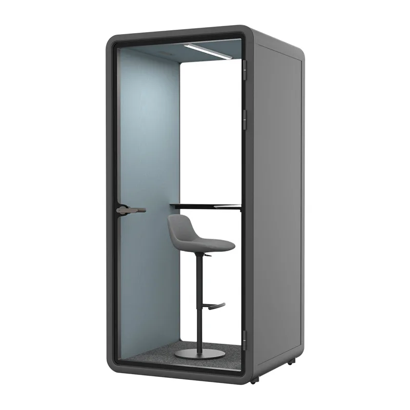 Quiet cabin, phone booth, reception and negotiation  piano drum  singing live stream, movable