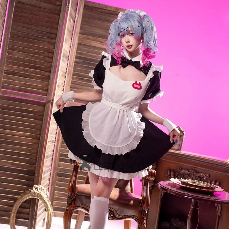 

Mikuu Косплей Костюм R Качество Женщины Mikku Rabbit Hole Платье Горничной Косплей Хэллоуин Mikuu Bunny Girl Костюм