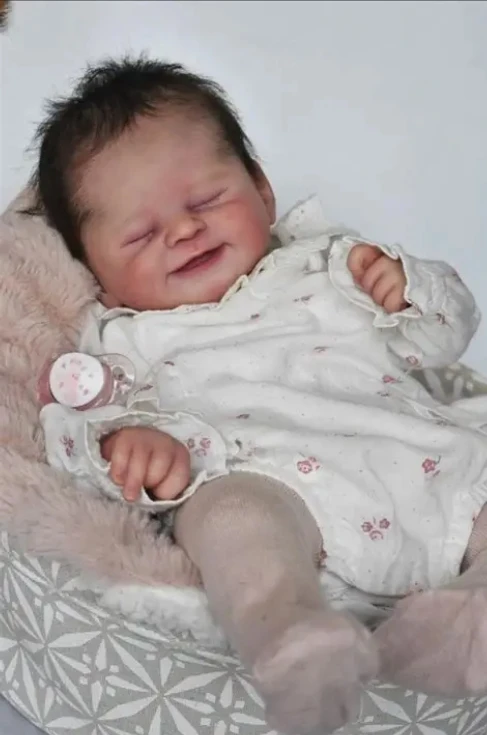 NPK-piezas de muñeca sin pintar, alta cantidad, 21 pulgadas, Kit Reborn, Alisha Baby, Kit de DIY para muñecas con COA