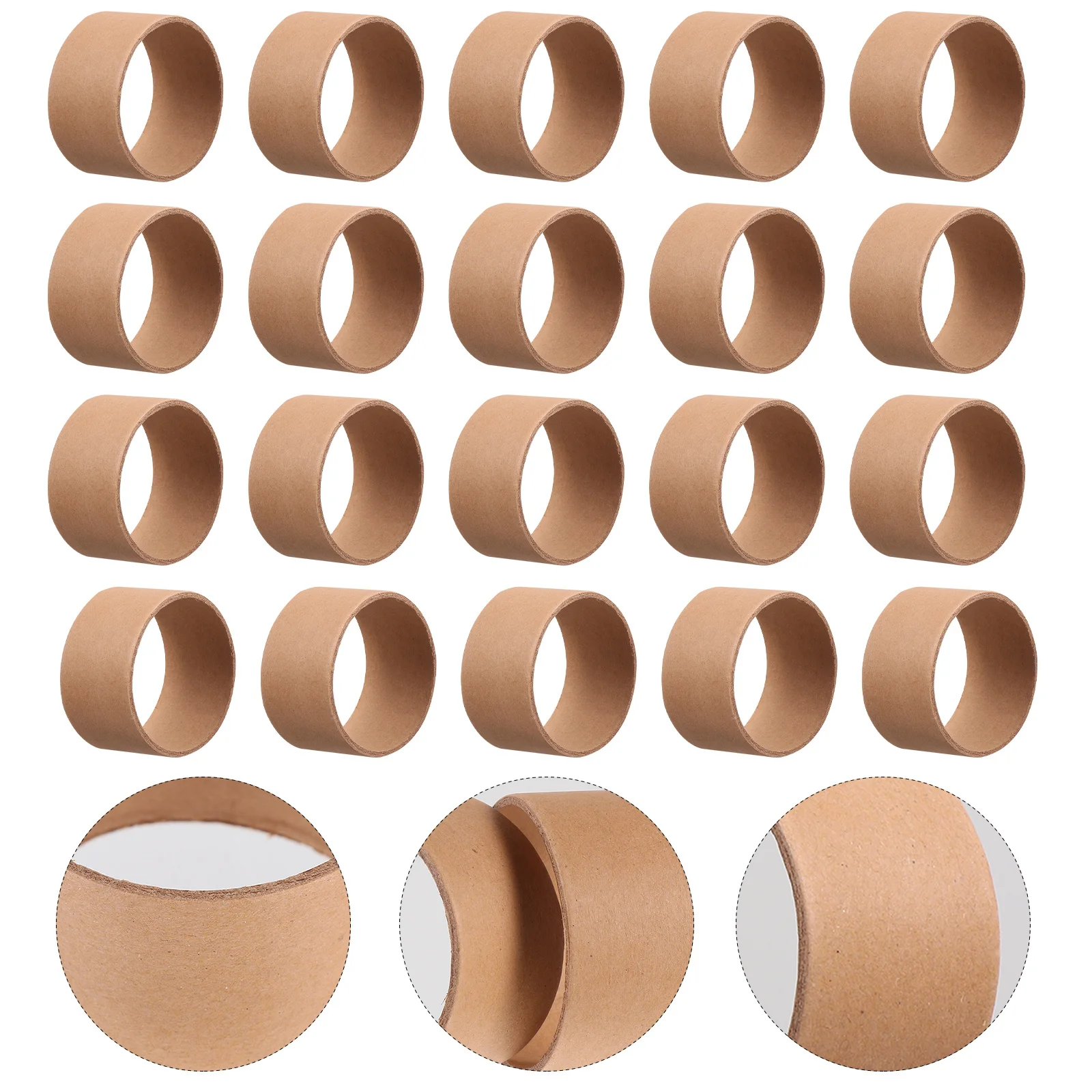 

20 Pcs Crafts Painting Tube Cardboard Tubes Kraft Paperboard for Brown Arts and