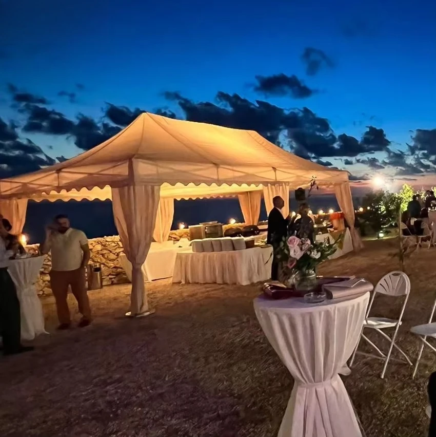 Outdoor for Brand Garden Canopy 3X6 Folding Table Balcony Pvc Classic Part Frame Expedition Retrac Birthday Tent