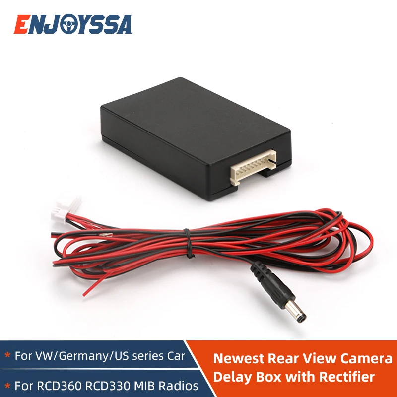 

NEW Filter Rectifier Time Delay Device Box For RCD330 RCD360 CVBS Rear View Camera For VW RCD330G Plus MIB