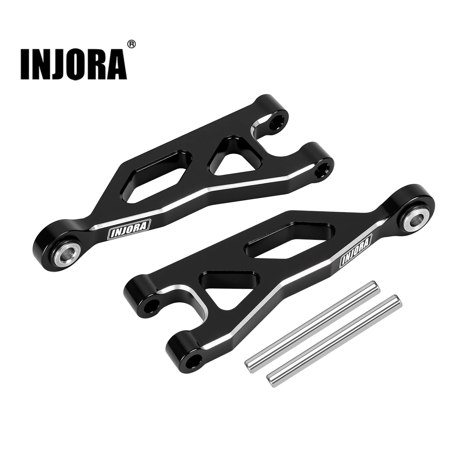 

INJORA Алюминиевые задние верхние рычаги подвески для 1/16 ARRMA MOJAVE GROM 1/12 Losi Nascar