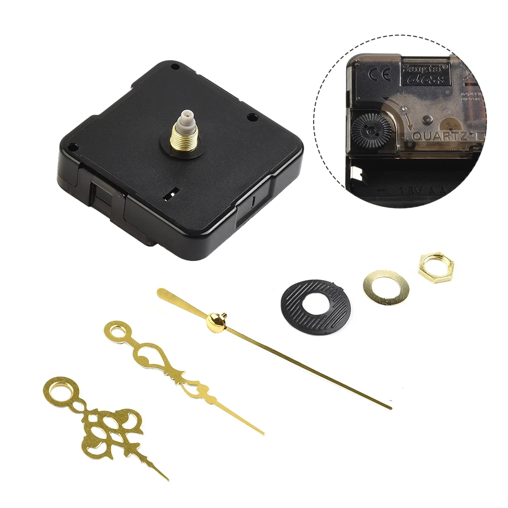 Mechanism Wall Clock Quartz Clock Movement 5.5*5.5*1.5cm DIY Movement Parts Replacement Sets Tools Three-dimensional Embroidery