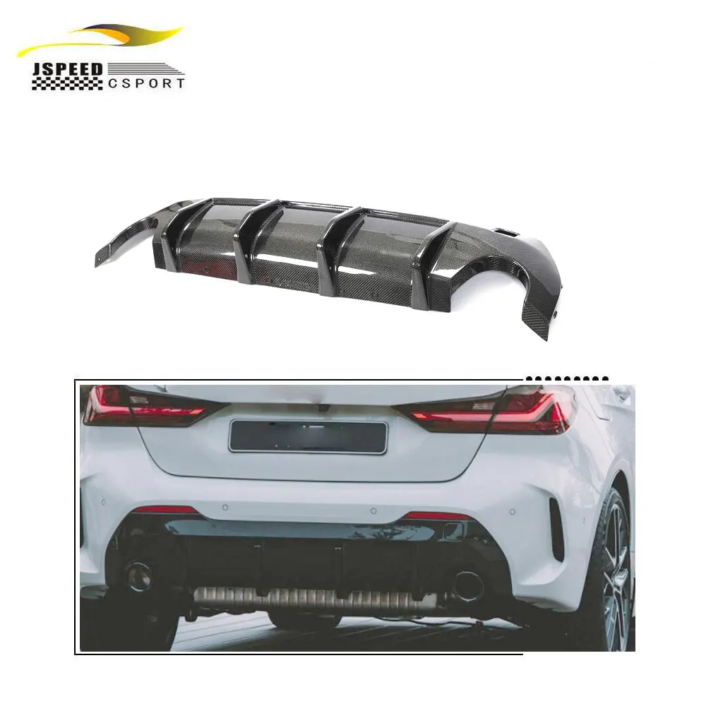 

Подходит для BMW 1 серии F40 118I M-TECH M-SPORT Hatchback, 4 двери, 2020-2022, задний диффузор из углеродного волокна