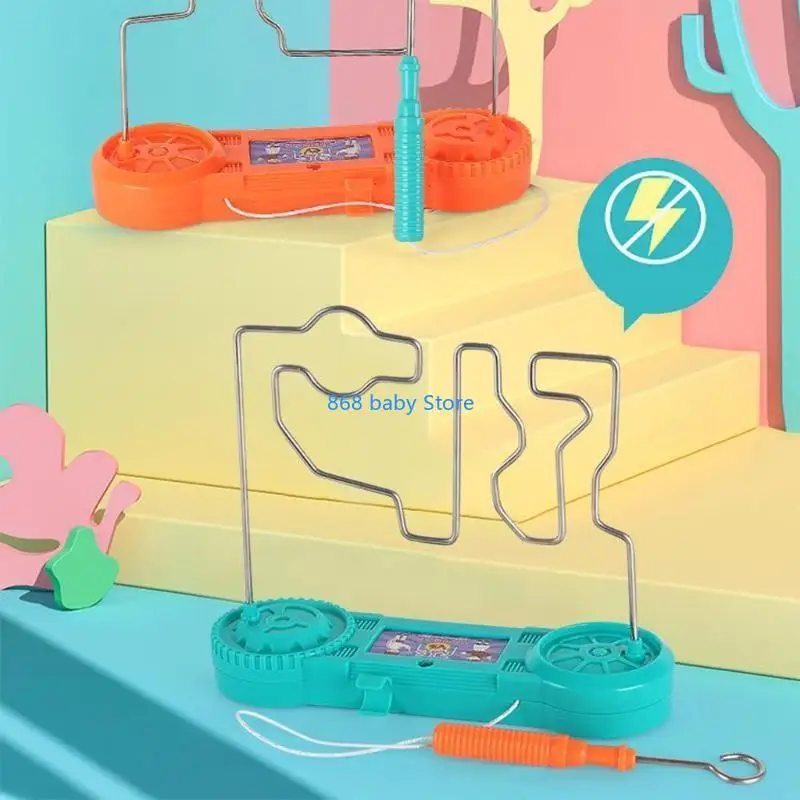 29ee Giáo dục Khoa học Đồ chơi chạm Điện Điện Maze Trò chơi cho phát triển trí tuệ Tương tác trẻ