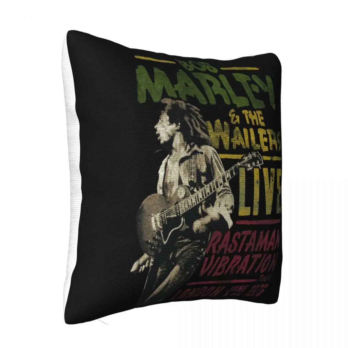 Bob Marley The Wailers Rastaman Vibration Tour Official Mens Unisex Music Hot Pillow Case