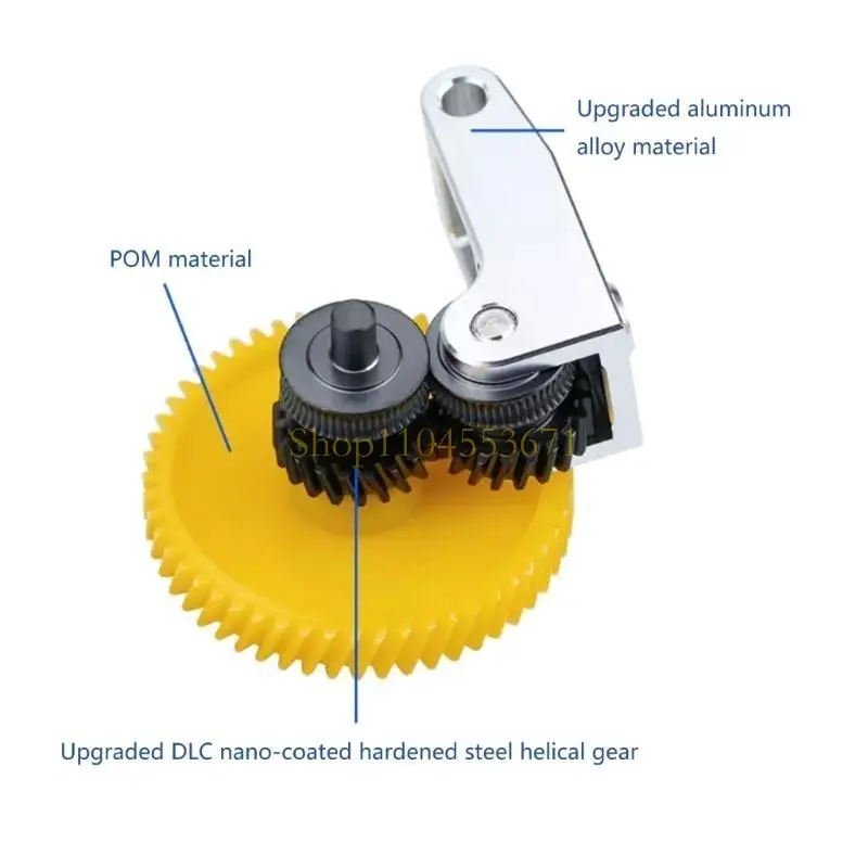 

Best Seller Integrated Helical Gear For Small Extruder for 3D Printer P1S X1C