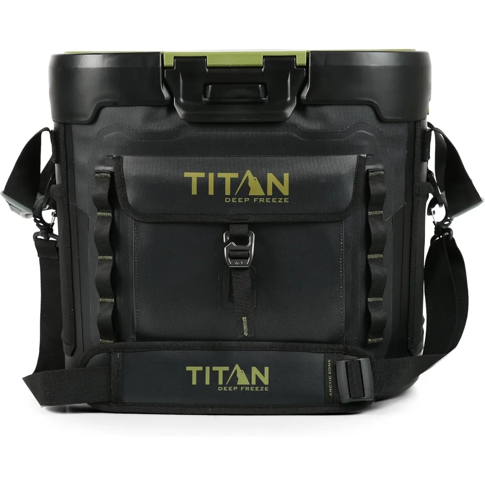 Titan Deep Freeze Welded Coolers and Welded Backpacks Leak Proof, Microban Protection, and Multi-Day Ice Retention