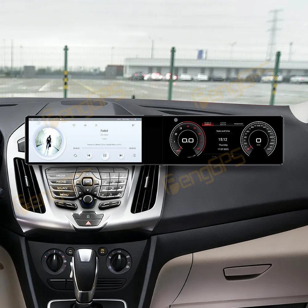 

Сенсорный автомобильный радиоприемник для Ford Transit 2015-2018, Android GPS, мультимедийная система, автомагнитола, стерео-ресивер, головное устройство