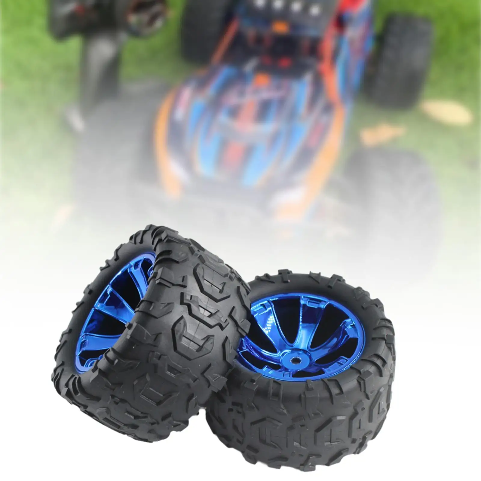 

2Pcs 1:14 Upgrade RC Car Right Tires for Wltoys 144018 3001 RC Components