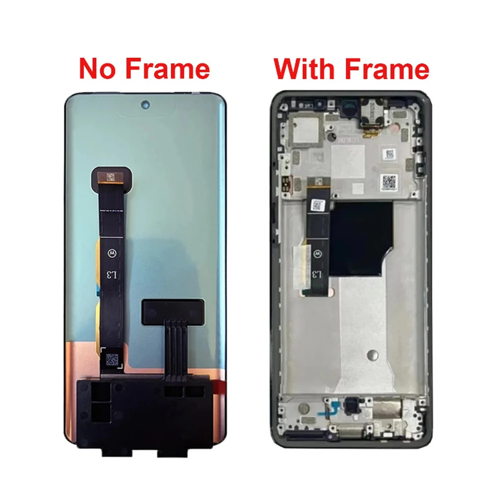 AAA++ AMOLED For Motorola Edge 40 Neo LCD Display XT2307-1 Touch Screen Digitizer Assembly For Moto Edge40 Neo LCD Replace