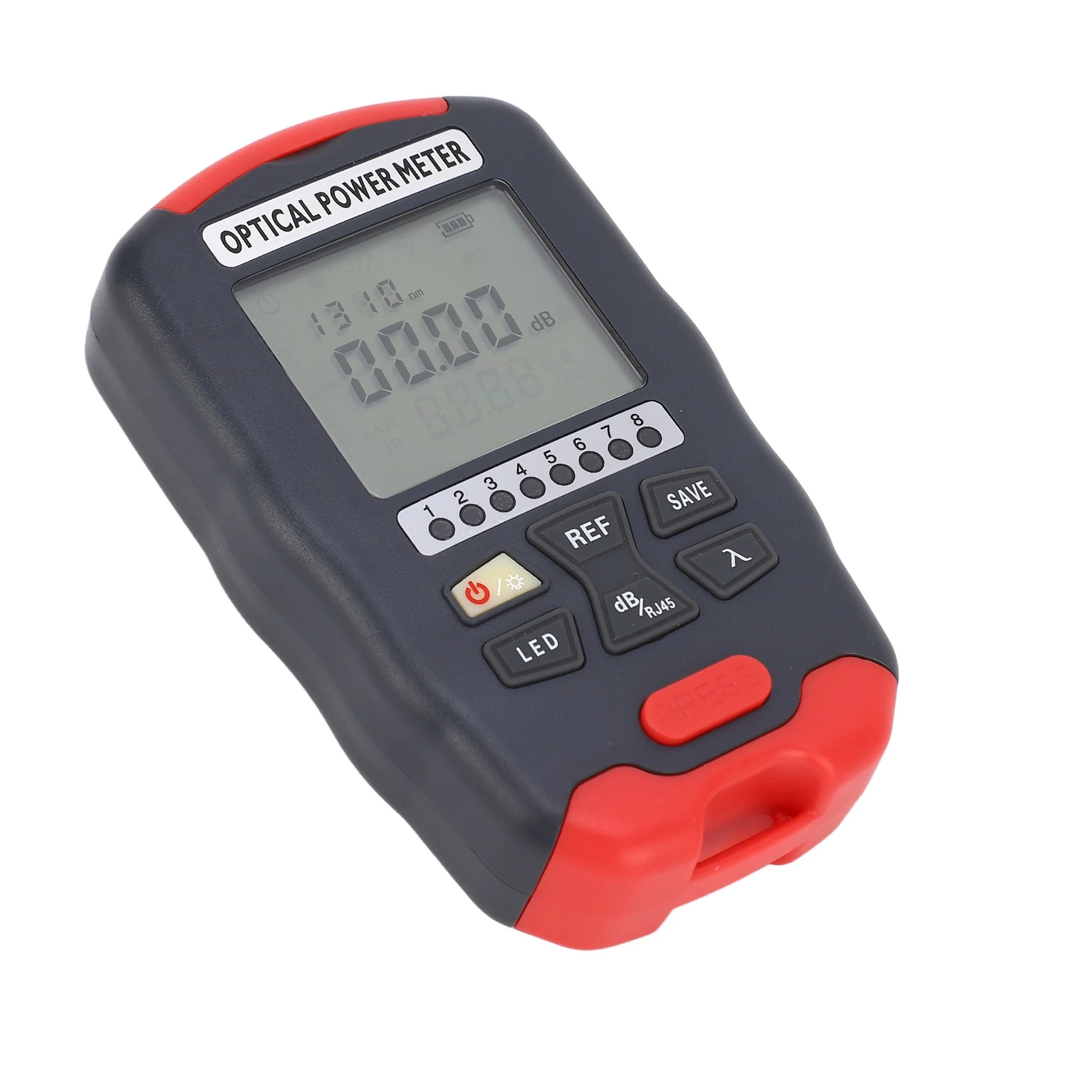 Optical Power Meter Lightweight 3 in 1 Optical  Power Meter Quick Response 850 To 1650nm Auto Shutdown for Maintenance