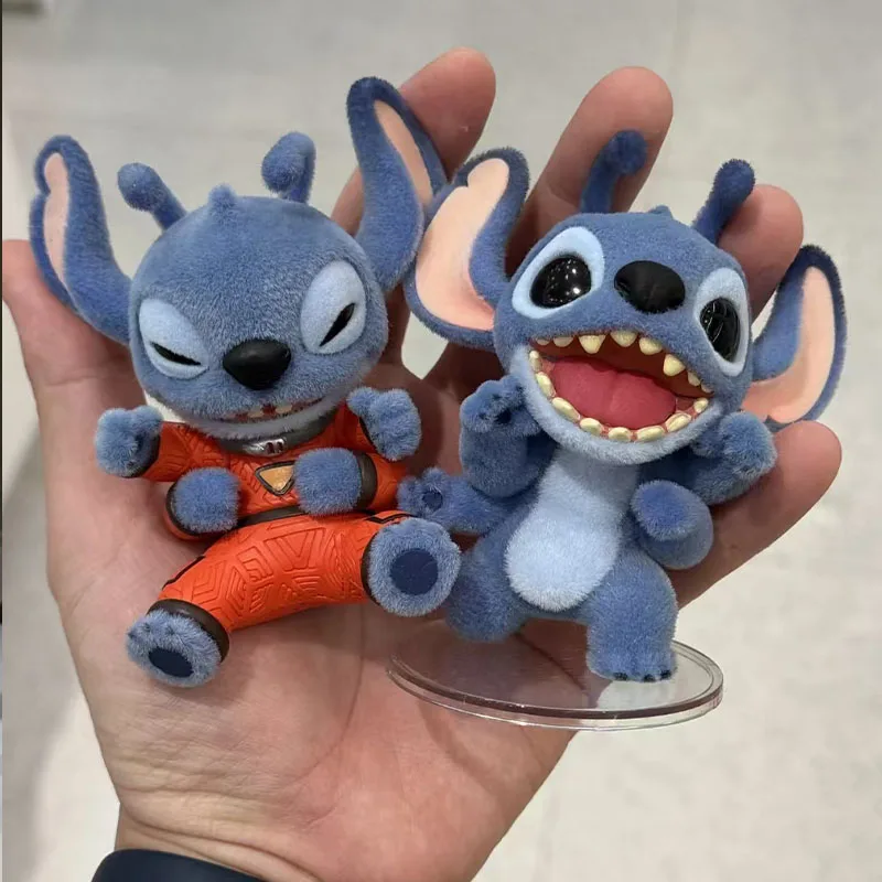 New Original Mini Stitch Blind Box OHANA  MEANS Family Series Flocking Dolls Collection Fashion Toys Holiday Gifts