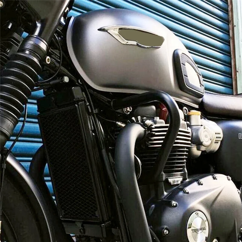 

Bumper Frame Protection Engine Guard Crash Bars For Triumph Bonneville T100T120 Bobber Thruxton 1200/R Street Cup
