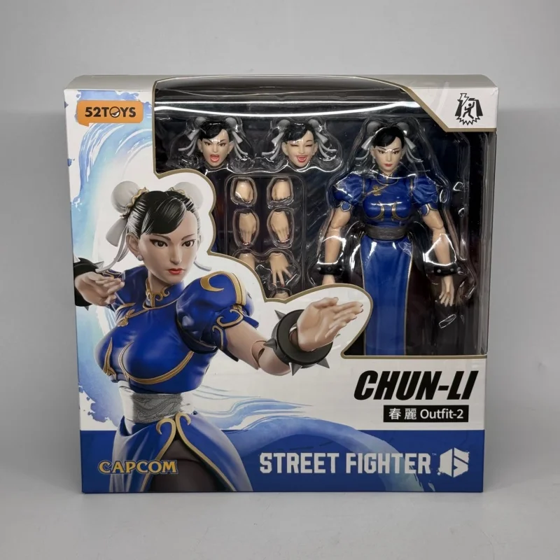 52TOYS Originele Actiefiguur - FigLite Street Fighter 6 ChunLi2 Model Verzamelbaar Speelgoed Verrassingscadeau Op Voorraad