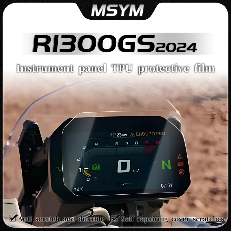 

For BMW R 1300 GS GS 1300 R1300GS r1300gs 2024 Motorcycle Cluster Scratch Protection Film Screen Protector Dashboard Instrument