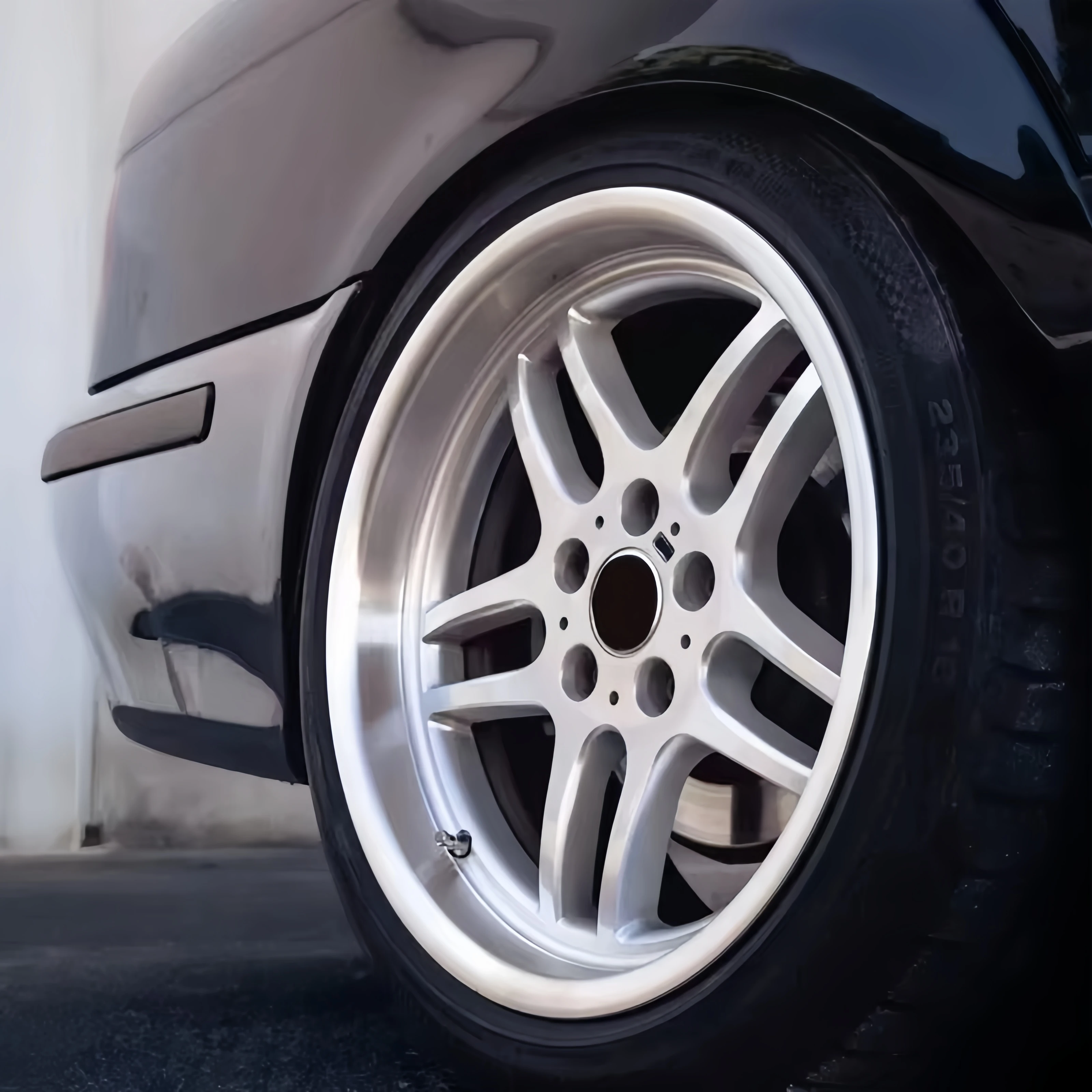 New RC Forged 5x120 Silver Alloy Wheels for E90/E46/E60/E36/F30/E39 17-19 Inch 20mm ET Multi Spoke Design