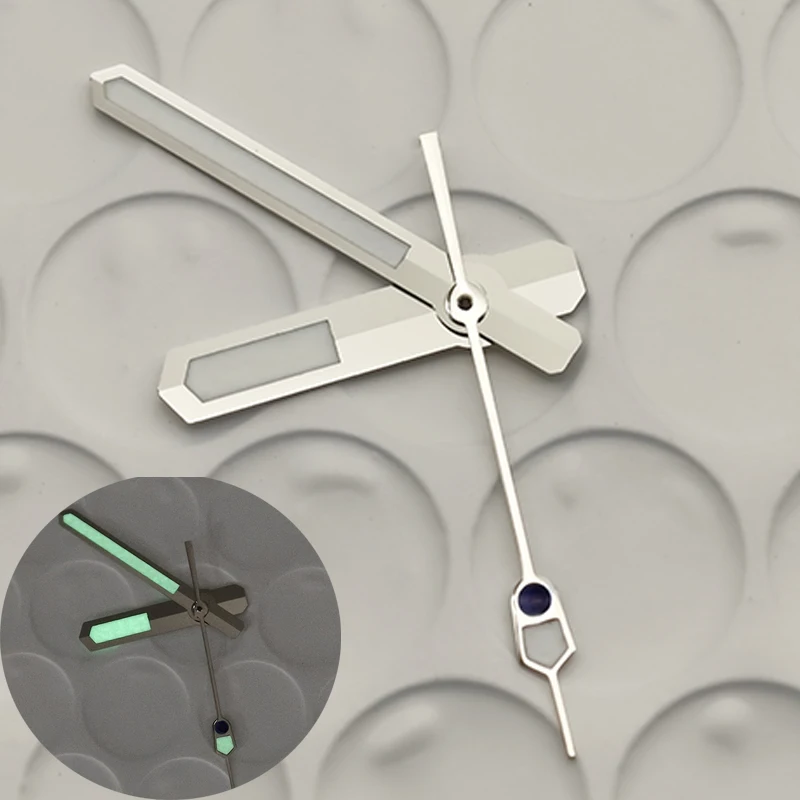 NH35 الأيدي الخضراء مضيئة ساعة الأيدي يناسب 4R35 4R36 NH35 NH36 7S26 حركات SKX007 SKX009 SRPD ساعة طقم اليد استبدال #6