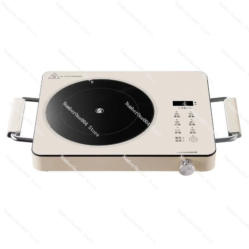 

Electric ceramic stove MC-HW22E05 with single/double ring temperature control, 2200W, knob touch control and timer