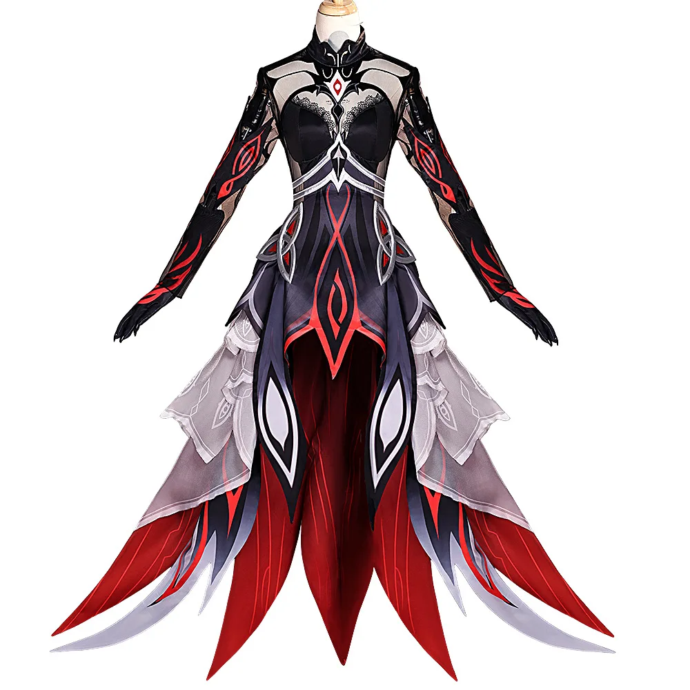 Anime Genshin Impact Play Ronova Cosplay Costume Online Game The Same Game Anime Costume Full Set of Gorgeous Style Costumes