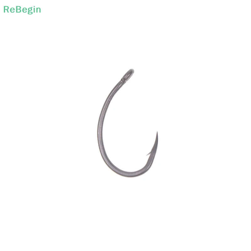 50Pcs Curve Shank Professional Series Carp Hooks Hair Rigs Portable Tackle Tools 2# 4# 6# 8# 10# Fishing Tackle Gear Accessories image 5