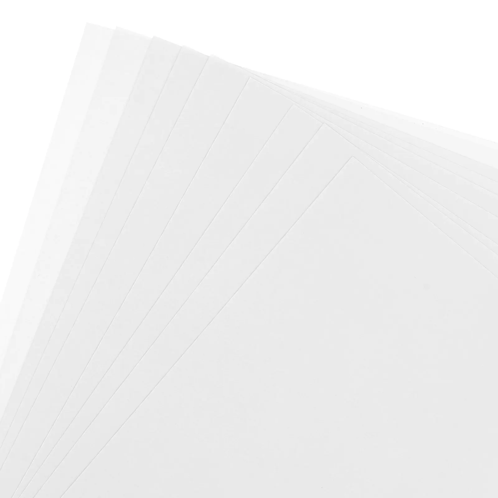 10Sheets A4 Matte Printable Material for Card Embossing Machine Crafting DIY Bookmark Making Frosted PVC Printing Sheet