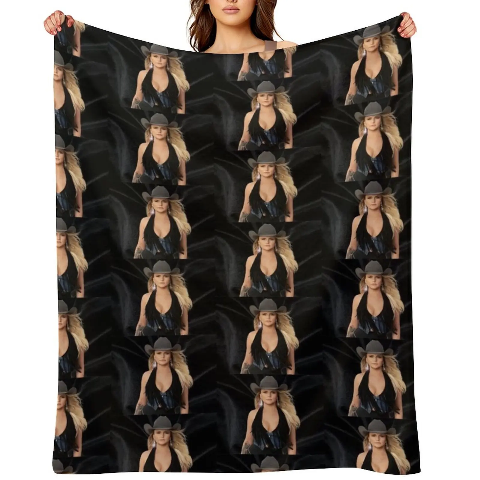 

Miranda Lambert show Throw Blanket Thin Extra Large Throw Vintage Decorative Throw Blankets