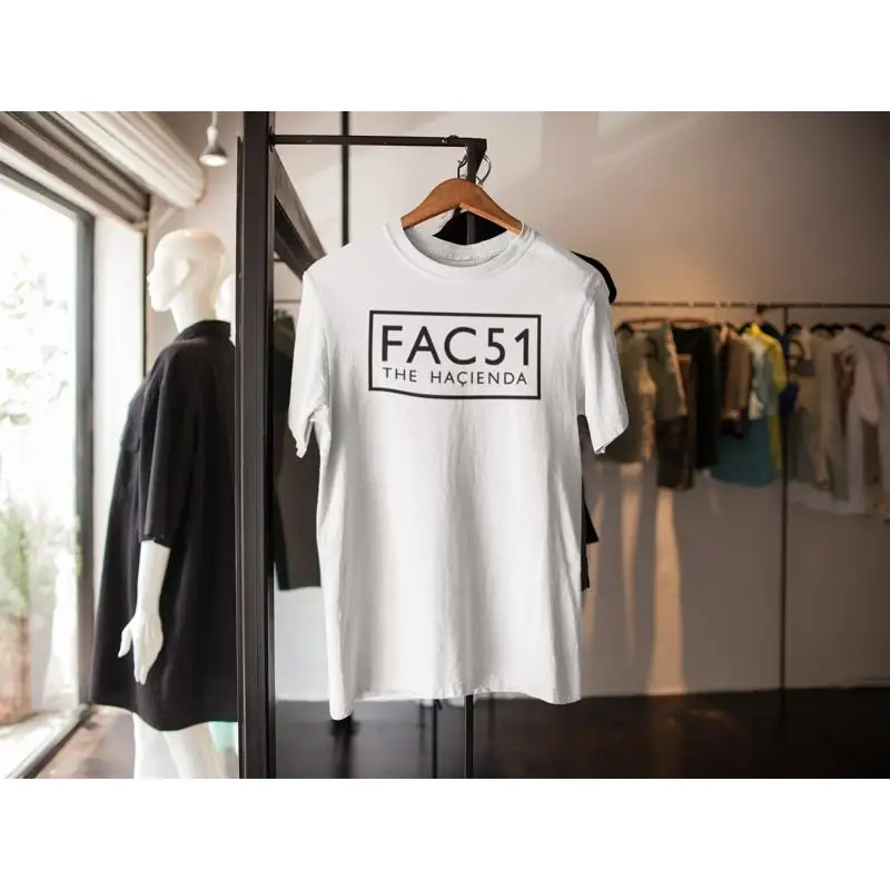 CAMISETA FAC 51 THE HACIENDA MADCHESTER HAPPY MONDAYS NUEVA PEDIDER ROSAS DE PIEDRA RAVE