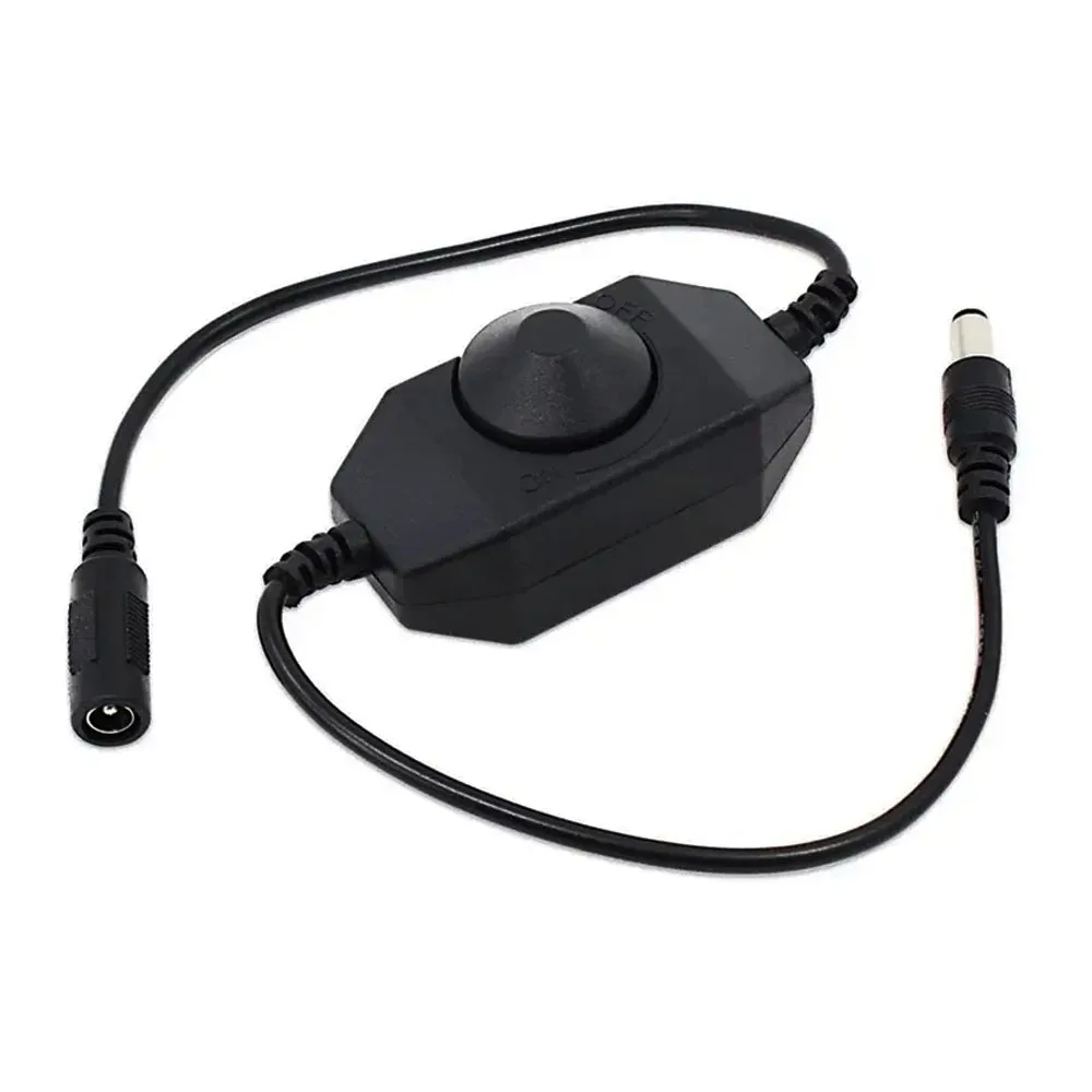 عالية الجودة لون واحد LED قطاع ضوء LED باهتة 12 فولت 2A 24 واط مقبض LED باهتة يعتم التبديل على إيقاف