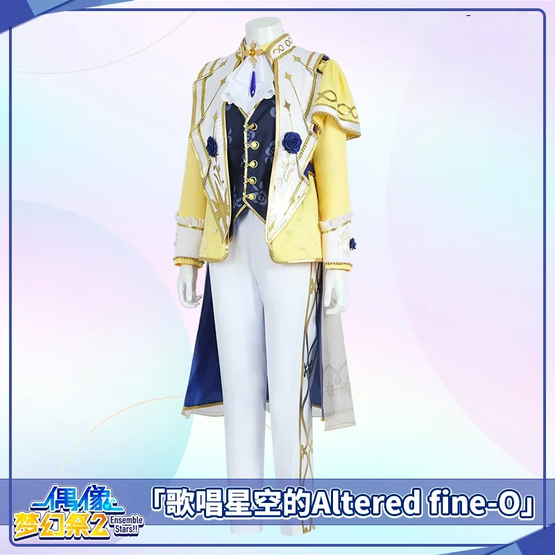 Anime Ensemble Stars 2 Aoba Tsumugi/Tenshouin Eichi/Tomoe Hiyori Cosplay Altered Fine-O Cosplay Costume Halloween Party Clothing