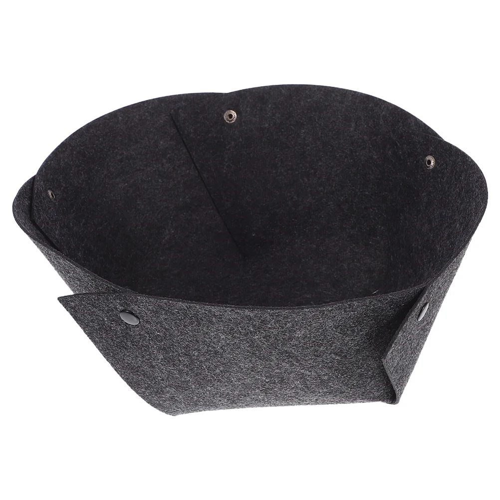 

12-Inch Felt Planter Liner Reusable Fabric Insert for Garden Planters Round Basket Lining Moisture Retention Drainage Protection